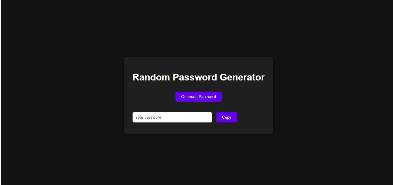 Password Generator